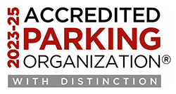 2023-25 Accredited Parking Organization with Distinction