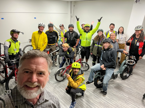 Bike class group photo