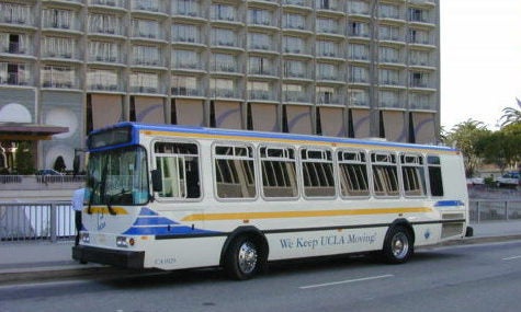 Past Photo of UCLA's BruinBus