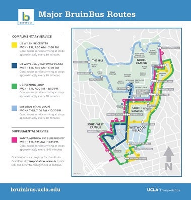 BruinBus map