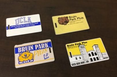 Photos of UCLA's Parking Permits over time