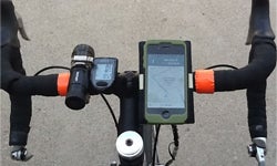Combining a Light Switch and Phone Cover to make a Bike Phone Mount