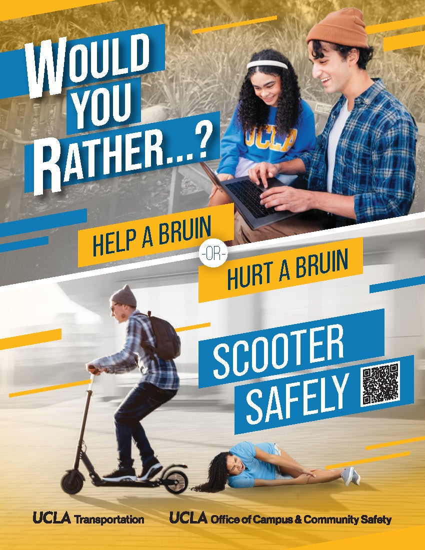 Would You Rather Help a Bruin or Hurt a Bruin