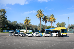 UCLA Fleet vehicles