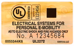 UL-2272 Hologram Label 