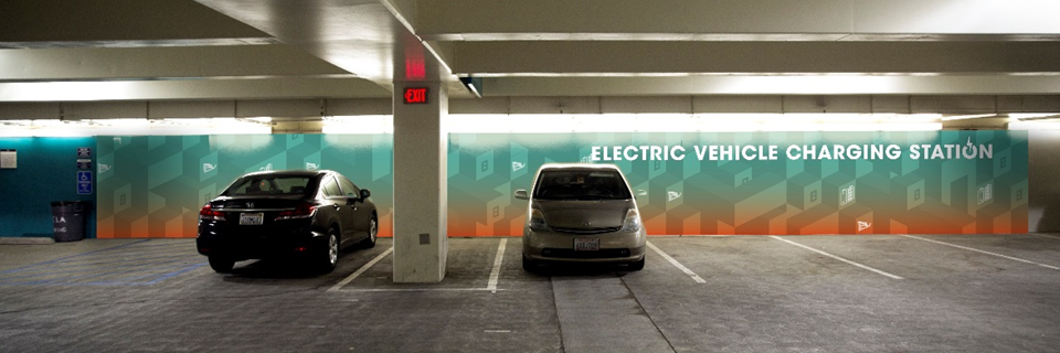 Electric car deals parking