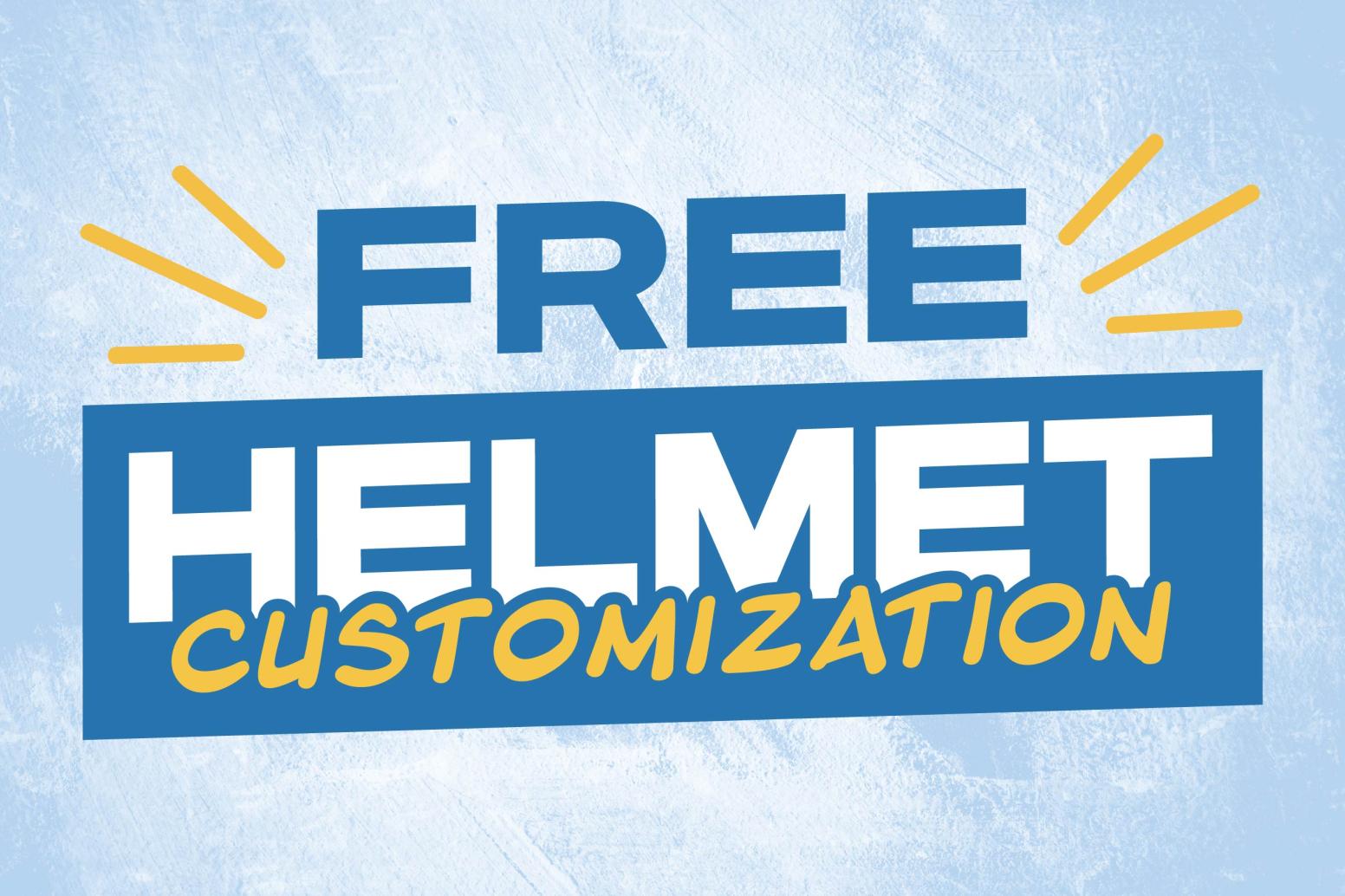 Free Helmet Customization