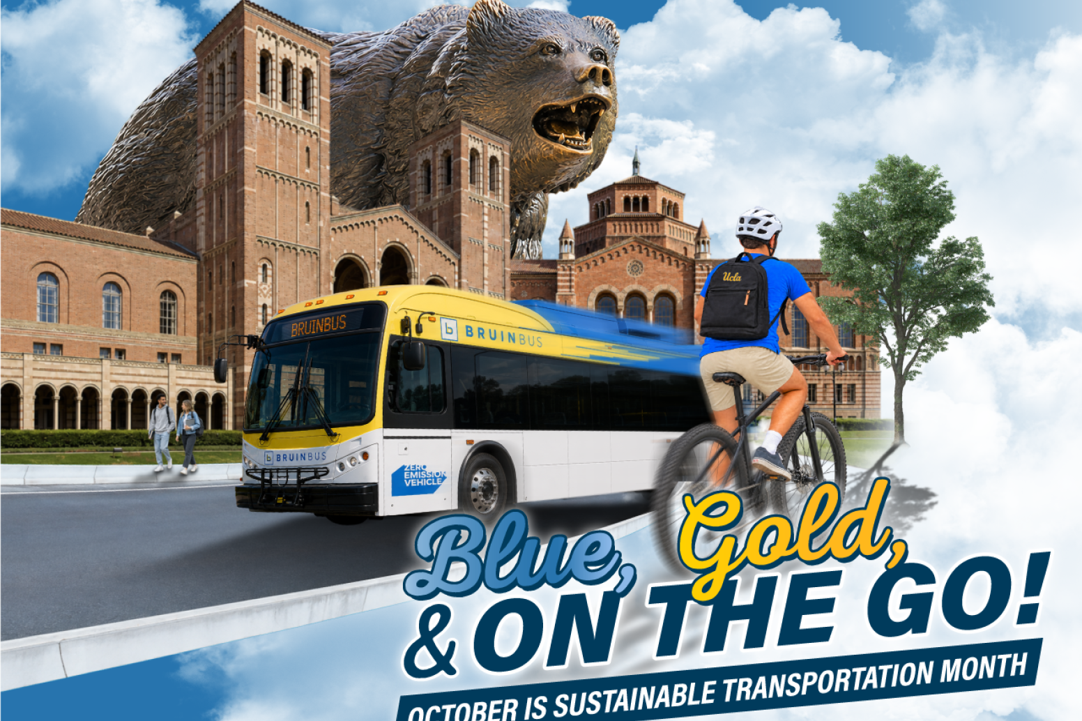 Blue, Gold, & on the go!