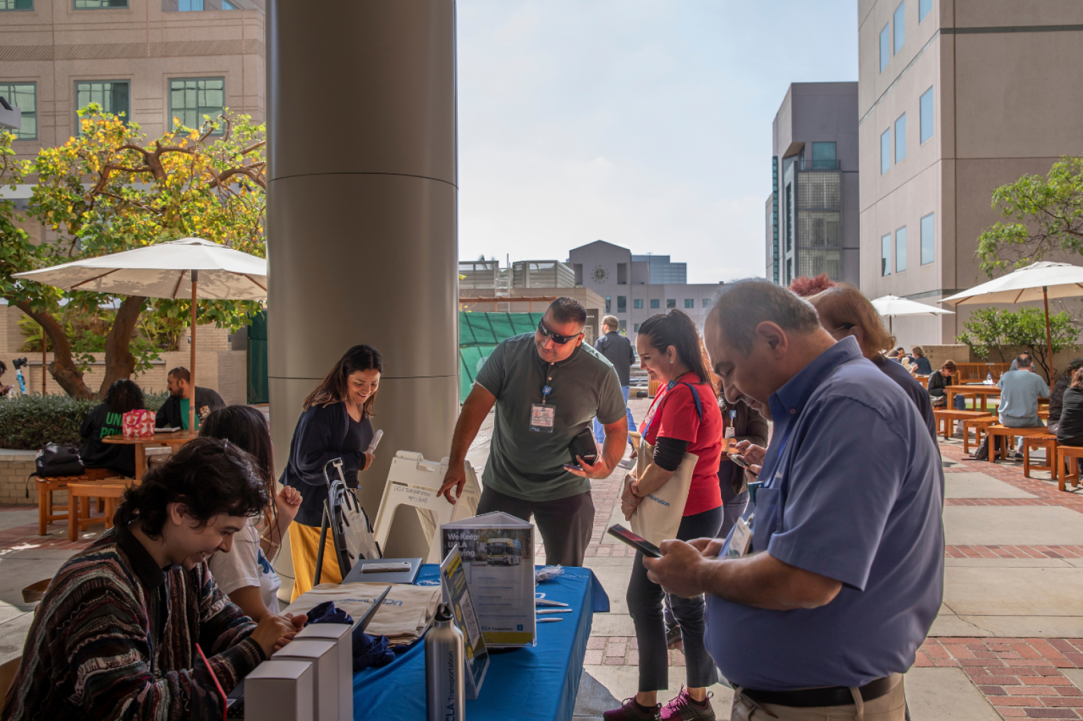 Sustainable Transportation event at Court of Sciences