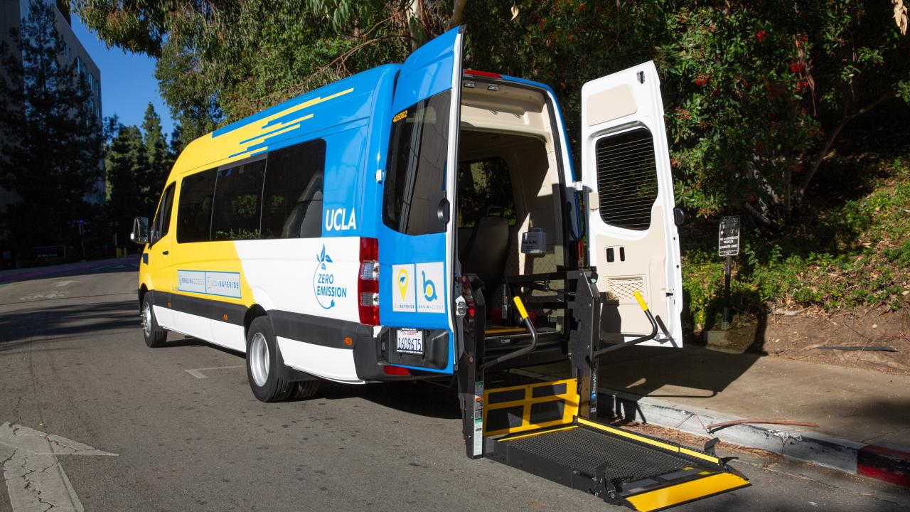 BruinAccess van