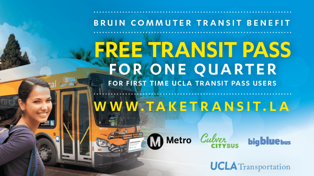 Bruin Commuter Tranist Benefit