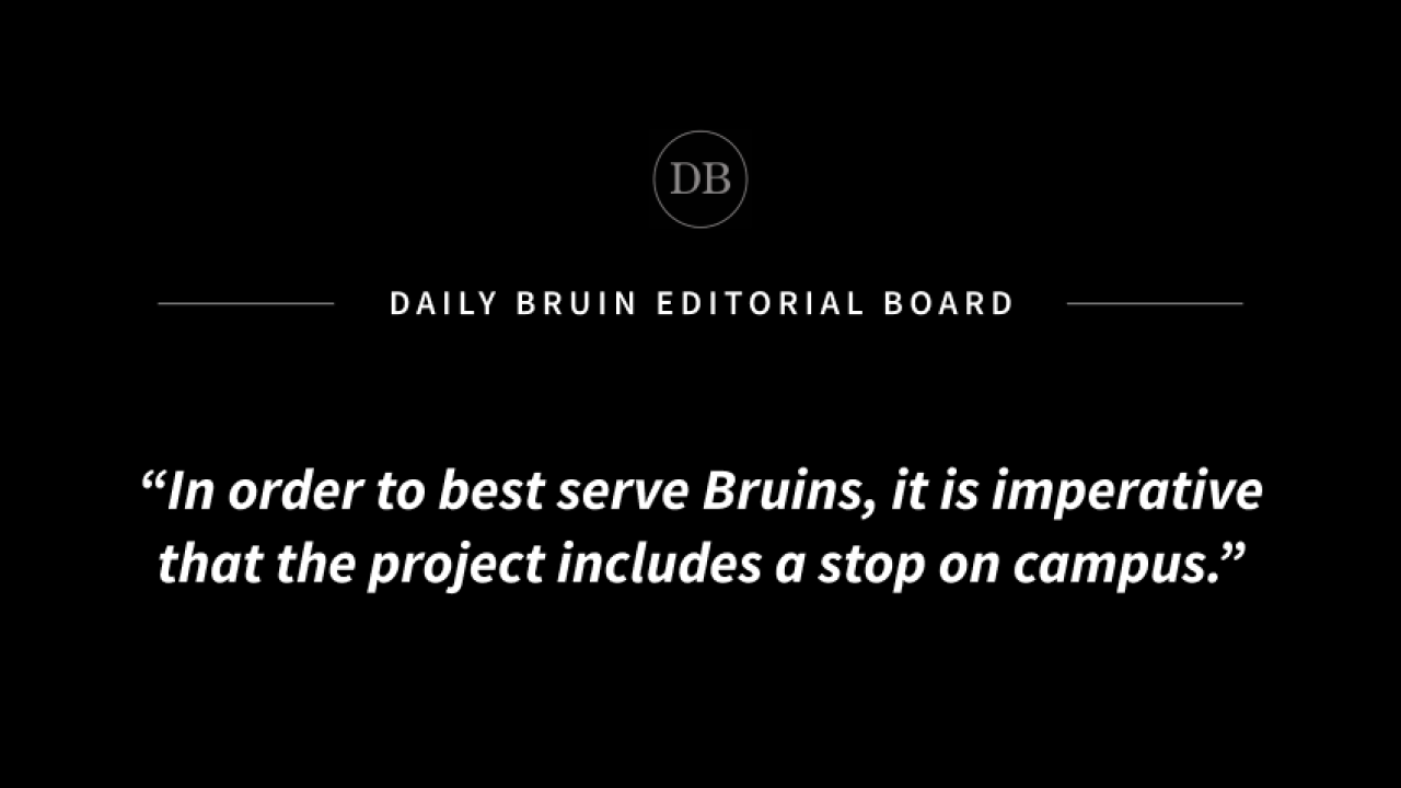 Daily Bruin Editorial