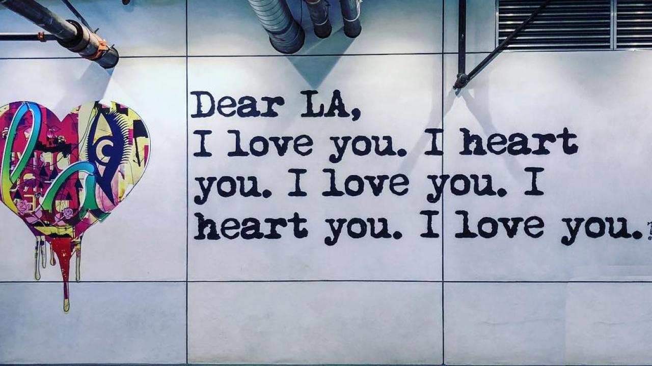 Dear LA Mural