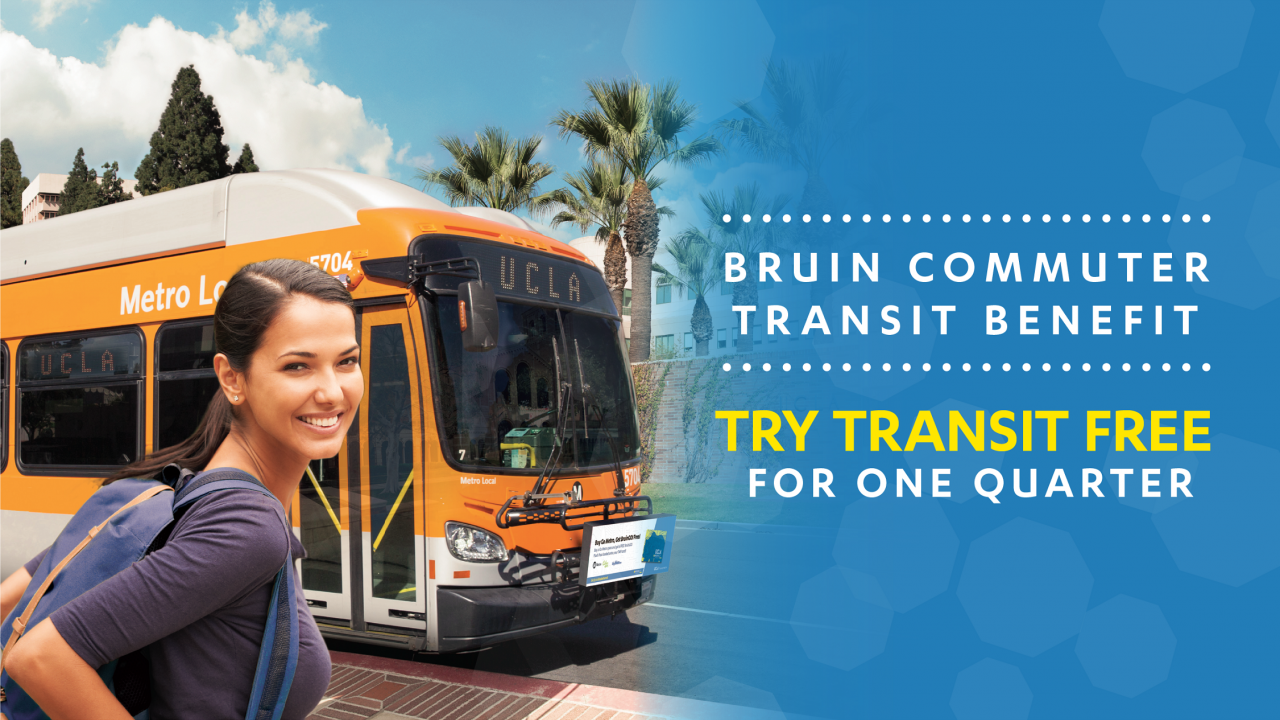 Bruin Commuter Tranist Benefit