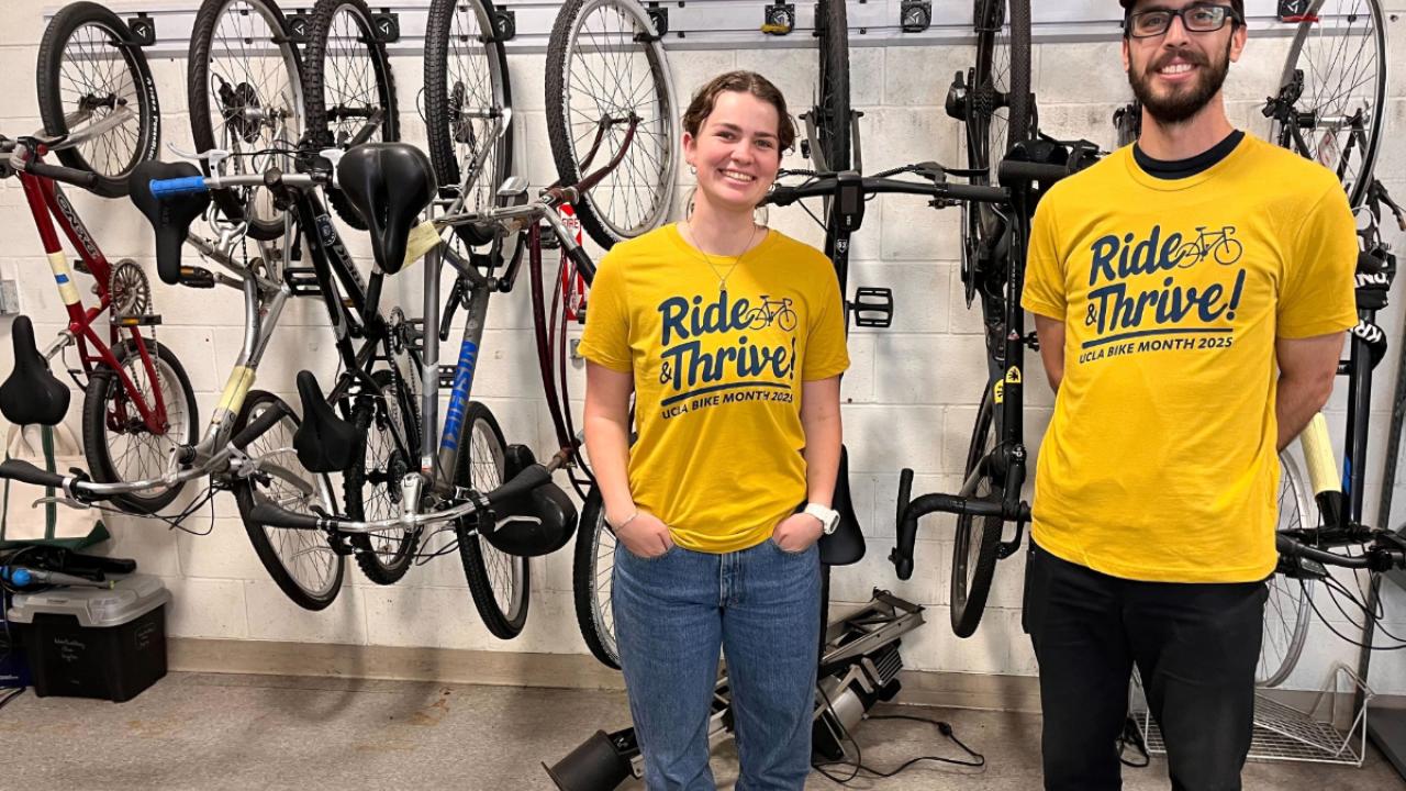 UCLA Bike Shop crew