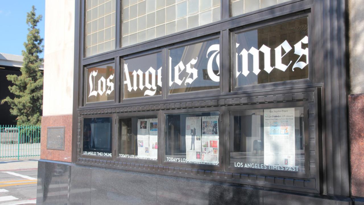 Los Angeles Times office