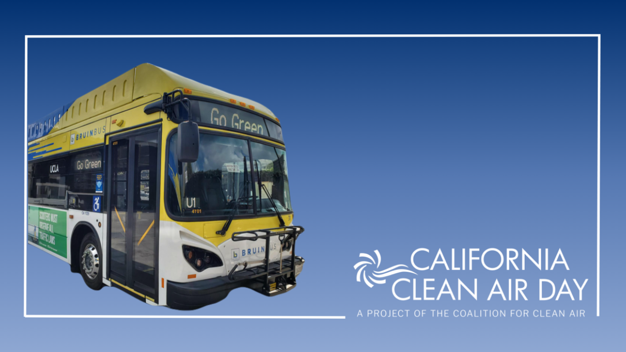 CA Clean Air Day with Bruin Bus