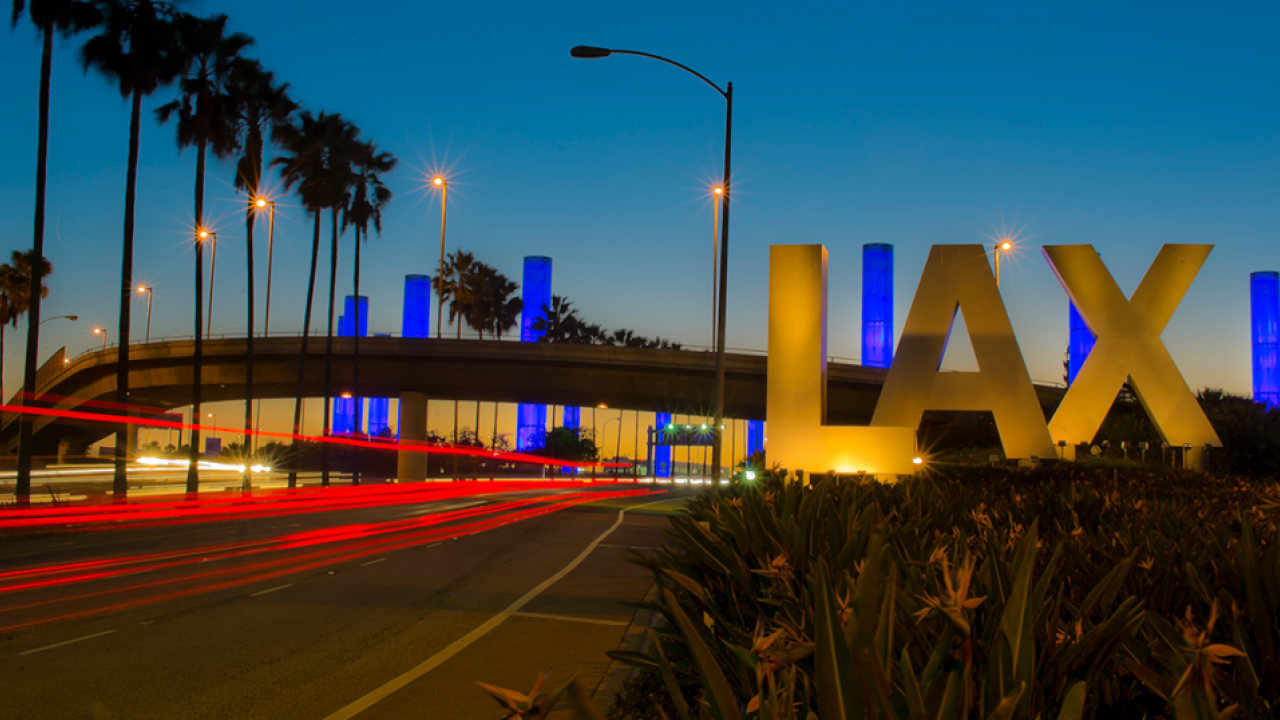 LAX Sign