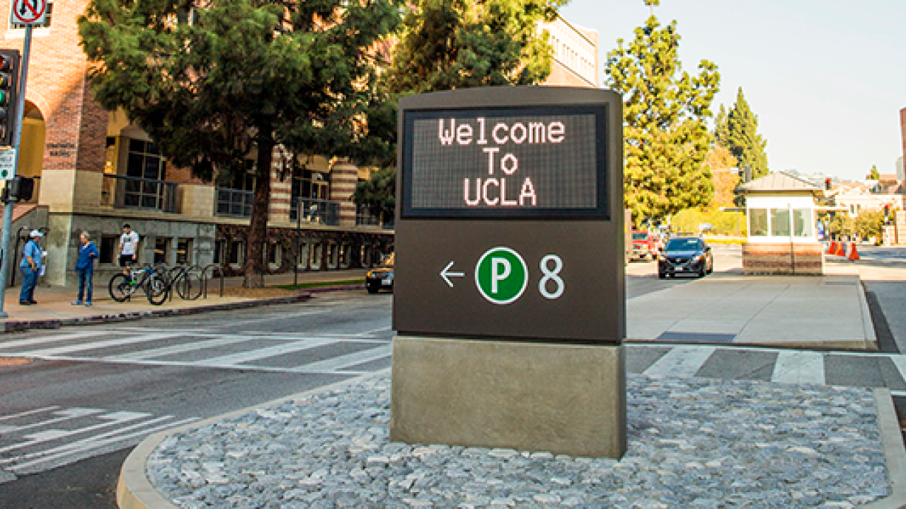 Parking Structure 8 Sign