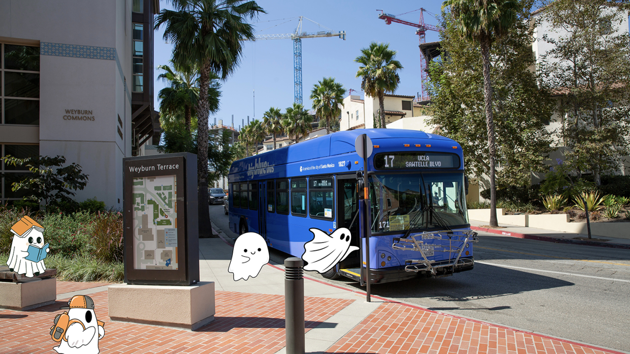 Bruin ghosts taking the bus