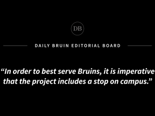 Daily Bruin Editorial