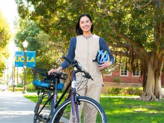 Bike commuter Emily