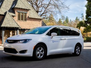BruinCar up at the UCLA Lake Arrowhead Lodge