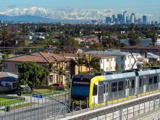 Metro Rail in Los Angeles