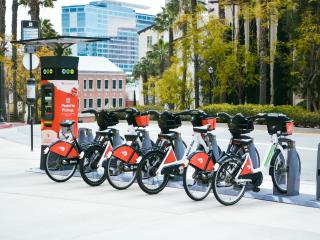 Metro Bike Share Station at Weyburn Terrace