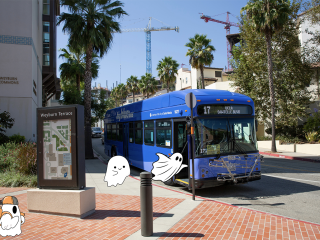 Bruin ghosts taking the bus