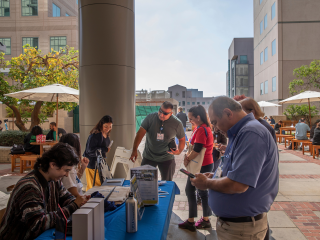 Sustainable Transportation event at Court of Sciences
