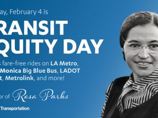 Transit Equity Day Honoring Rosa Parks